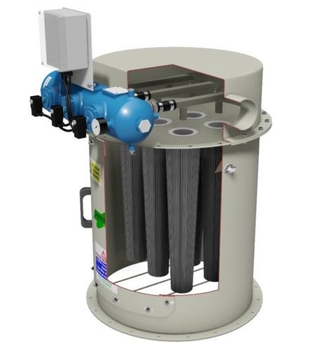Dustcheck ventmatic series is standard part of the mix for Ingredient Batching Systems